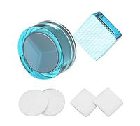 Mini Brosses Magnétiques pour Réservoir de Poissons D'aquarium,Brosse de Nettoyage de Verre de Réservoir de Poissons pour Une Épaisseur de 1 Cm / 0,4 Pouce Du Verre Du Mini Réservoir de Poissons