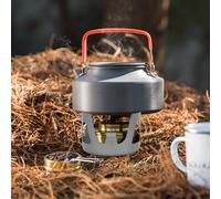 Mini BrûLeur D'esprit De Cuisine Ultra LéGer, Portable, Pour L'extéRieur, RéChaud à Alcool, à Carburant, Barbecue, Camping (Gris)