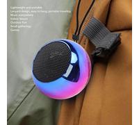 Mini Bt Haut-Parleur Portable Petit Haut-Parleur Avec Son Stéréo À Volume Fort Pour Les Activités De Plein Air Alliage En Aluminium (Multicolore)