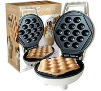 Mini Bubble Waffle Factory - Machine À Gaufres Bulles - Plaque Chauffante Anti-Adhérente - Appareil À Gaufres - Idée Cadeau[ER379]