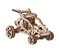 Mini Buggy en bois à construire ? maquette mécanique 3D avec moteur à élastique brown TU