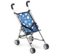 Mini buggy Roma Design bleu avec motifs pour poupée Bleu G