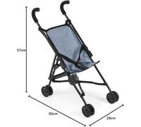 Mini-buggy Roma Jean Bleu Gris Et Noir TU