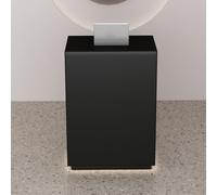 Mini bureau de réception moderne avec caisse peinte - Petit bar - Étagères et tiroirs - Guide d'achat simple et élégant (A 50 x 45 cm)