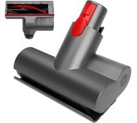 Mini Buse Turbine Brosse Compatible avec Dyson V7 V8 V10 V11 V15 Aspirateur, Mini Rouleau de Brosse Turbine Buse à Dégagement Rapide pour Siège Auto Fauteuil Elimine Les Acariens et Les Allergènes