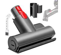 Mini buse turbine pour aspirateur Dyson V7 / V8 / V10 / V11 / V15, avec 1 clip de rangement de buse et 1 pinceau, pour canapé, siège auto, acariens et allergènes