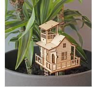 Mini cabane décorative à assembler