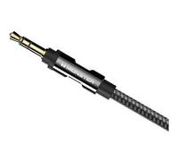 Mini câble audio stéréo Monster Cable Jack 3,5 mm mâle vers Jack 3,5 mm mâle 1,5 m Noir G