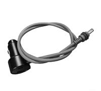 Mini câble d'alimentation pour voiture - Cordon de charge 12 V-24 V CC avec ports USB-C 65 W PD et USB-A 5 V/2 A, voltmètre numérique intégré, alliage d'aluminium (300 cm)