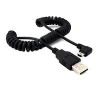 Mini câble de chargement USB/USB universel, 3 pieds, Flexible, tourner à droite, Gadgets électroniques