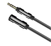 Monster Câble d'extension audio Jack 3,5 mm M/F stéréo 1,5 m Noir