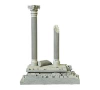 Mini Cachette pour Aquarium en Résine, Inspirée des Colonnes Romanes, avec Décor Artificiel de Ruines de Colonnes. Idéale comme Cadeau Ou Décoration I, Set B