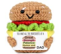 Mini cadeau de fête des pères pour papa, mignon fait à la main, panier cadeau d'anniversaire pour mari, nouveau papa, beau-père, cadeau de patience