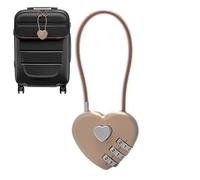 Mini Cadenas À Combinaison - Système De Par Mot De Passe À 3 Chiffres, Accessoire De Sécurité Portable Pour Bagages, Solution Anti-effraction Durable, Verrou De Sécurité Compact | Utilisa