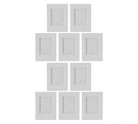 Mini cadre photo de 7,6 cm pour mettre en valeur vos photos chéries, ajout tendance à n'importe quel bureau ou table (blanc)