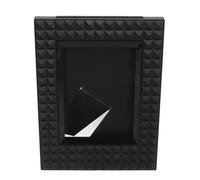 Mini Cadre Photo Décoratif de 3 Pouces, Porte-Photo Design à Rivets pourMini 12 11 9 8 7, Décor de Bureau pour Photos (Black)