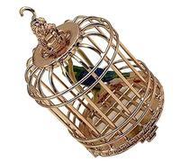 Mini Cage à Oiseaux Décorative pour Accessoire de Décor Miniature pour Jardin pour Micro Paysage Décoration Intérieure