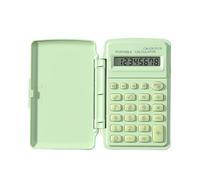 Mini Calculator, 11.5X2.5cm Portable Calculation Device with Lid, Handheld Pocket Tool for Students, Teachers, Exams, School, Accountants, Cashiers, Engineers