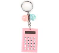 Mini Calculatrice De Poche, Portable Mignon Biscuits Style Clé Infirmière Couleur Calculatrice De Poche (Gris Violet) Alculator Petit Portable Chaîne Bonbons (Rose)[Z541]