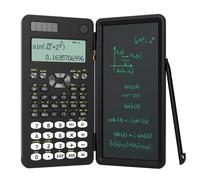 Mini calculatrice scientifique avec tablette d'écriture, bloc-notes, mémo, électronique de bureau, fournitures scolaires, 991es Ms EX 82ms, nouveau 991ES Pink