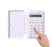 Mini Calculatrices - Calculette De Poche À 8 Chiffres | Petite Calculatrice De Bureau Aux Couleurs Acidulées | Unité Arithmétique Portable en Abs pour Maison, Bureau Et ÉCole avec Pile Bouton Incluse