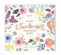 Mini calendrier 2025 « You bist wundervoll» : mini calendrier