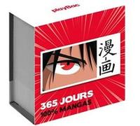 PlayBac Mini calendrier 365 jours 100 % mangas – cartonné