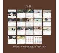 Mini Calendrier De Bureau, Série Vie Dans Le Cinéma, Agenda Quotidien, Organisateur, Papeterie Créative, Accessoires De Bureau