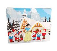 Mini calendrier de l'Avent de conte de fées, 8 figurines (Blanche-Neige + 7 nains), 1 pointe, 7 boules uniballes, 8 formes, 3 cm