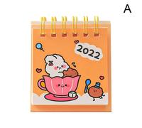 Mini Calendrier Mignon 2022x9.3 Cm, Fournitures De Décoration De Bureau, Papeterie De Bureau, Plan D'étudiants, Dessin Animé, Calendrier Q5n4, 6.4