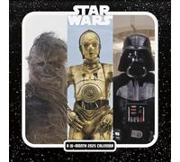 Mini calendrier mural 2025 Star Wars : Saga
