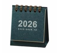 Mini calendrier simple 2026 - Petit calendrier de bureau à bobine - Décoration de bureau Z1q5