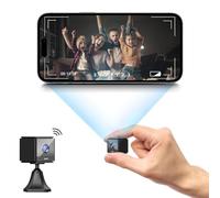 Mini caméra 2K HD Mini caméra de surveillance en direct Téléphone portable APP Caméra de surveillance intérieure Wi-Fi Vidéosurveillance avec batterie Petit WiFi Babyphone Caméra de sécurité Détecteur