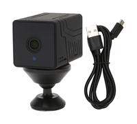 Mini caméra 4K 5MP 30 pieds, Vision nocturne, voix bidirectionnelle, WIFI 2.4G, caméra de sécurité intérieure multifonctionnelle pour la sécurité de la maison