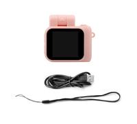 Mini caméra avec écran HD 1080p, Flash et Station d'accueil for Batterie, Portable, rétro, Ultra compacte, enregistreur vidéo Y4000(Only Camera,Pink)