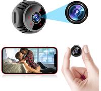 Mini caméra cachée WiFi HD 1080P améliorée avec détection de mouvement et vision nocturne pour la sécurité à domicile