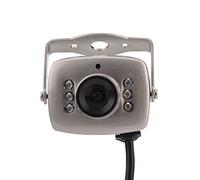 Mini Caméra, Caméra avec 6LED de Filaire CMOS CCTV Caméra de Sécurité dans la NIuit Vision Caméra Vidéo Numérique PAL/NTSC(PAL)