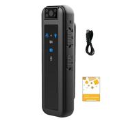 Mini caméra corporelle 1080p, enregistreur vidéo Portable avec Clip, caméra à Stylet Cs07 HD Dv avec Vision, caméscope de sécurité Compact sans Fil, pour la Maison, Le Bureau