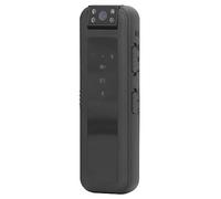 Mini Caméra Corporelle 1080P, Enregistreur Vidéo Rotatif à 180 Degrés avec Voyant LED, Caméra de Poche Portable pour la Course, la Promenade du Chien, la Pêche