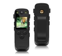 Mini caméra corporelle avec vidéo A31 caméra montée sur le corps HD 1080P type-c 1500mAh longue durée de vie de la batterie étroitement sport DV for le sport animaux de compagnie marche(With 256TF Car