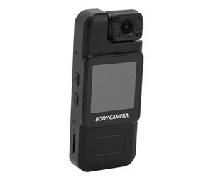 Mini Caméra Corporelle, Caméra Portable 4K HD avec Objectif Rotatif à 180°, Caméra de Sport à Vision Nocturne Infrarouge pour Les Forces de L'ordre, Livraison en Intérieur