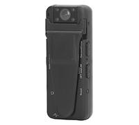 Mini Caméra Corporelle Enregistreur Vidéo HD 1080p Rotation à 180 Degrés Infrarouge Vision Nocturne Enregistreur Vidéo de Poche Caméra de Police avec Clip Arrière