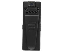 Mini Caméra Corporelle, Enregistreur Vidéo Portable, Caméra Portée sur Le Corps Grand Angle 1080P, Réduction du Bruit Portable, Caméra à Clip Arrière pour Les Réunions, Le
