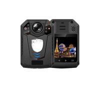 Mini caméra corporelle, F3 1296P HD détection de mouvement Bodycam enregistrement vidéo Surveillance de sécurité cachée Mini caméra corporelle de Police sans fil pour promener les animaux, travailler,