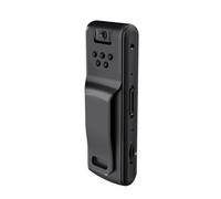 Mini caméra corporelle, Mini caméra HD 1080P, Vision nocturne infrarouge, petit corps, objectif rotatif à 180 °, sport de plein air, caméscope DV DVR, enregistreur vidéo pour les forces de l'ordre, li