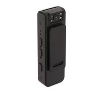 Mini Caméra Corporelle, Rotation à 90 Degrés 1080p Enregistreur Vidéo Portable Caméra de sécurité Portable, Caméra Corporelle de Police avec Clip Arrière