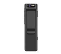 Mini caméra corporelle ultra-compacte à objectif rotatif haute définition, résolution FHD1080P avec vision nocturne pour une surveillance et une