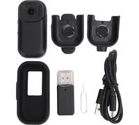 Mini -caméra d'action avec écran couleur 1080p vidéo base magnétique 2,4 GHz WiFi Loop Recording Anti Shake 500mAh supporte jusqu'à 128G