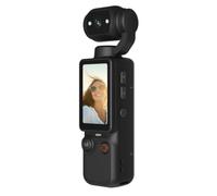 Mini-caméra d'action sportive Q7, caméscope vidéo HD 1080p avec écran de 1,9 pouce, objectif optique réglable à 180° et éclairage d'appoint intégré, batterie intégrée de 2000 mAh,Black-136*34.6*31mm