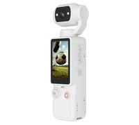 Mini-caméra d'action sportive Q7, caméscope vidéo HD 1080p avec écran de 1,9 pouce, objectif optique réglable à 180° et éclairage d'appoint intégré, batterie intégrée de 2000 mAh,White-136*34.6*31mm